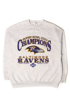 Vintage Baltimore Ravens Super Bowl XXXV Champions Sweatshirt (2001)