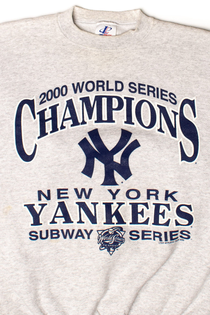 Vintage New York Yankees World Series Champions Sweatshirt (2000) 1