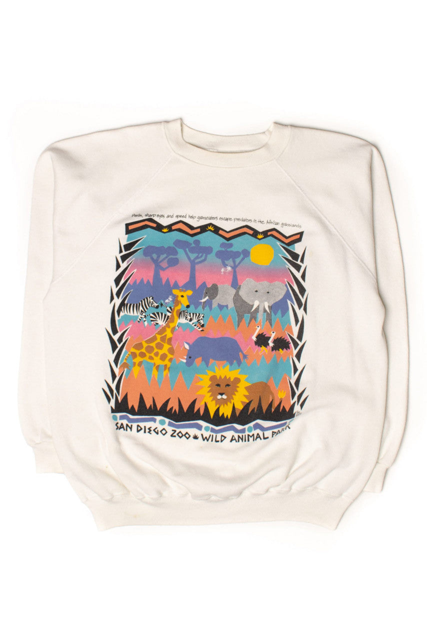Vintage San Diego Zoo Sweatshirt (1990s)