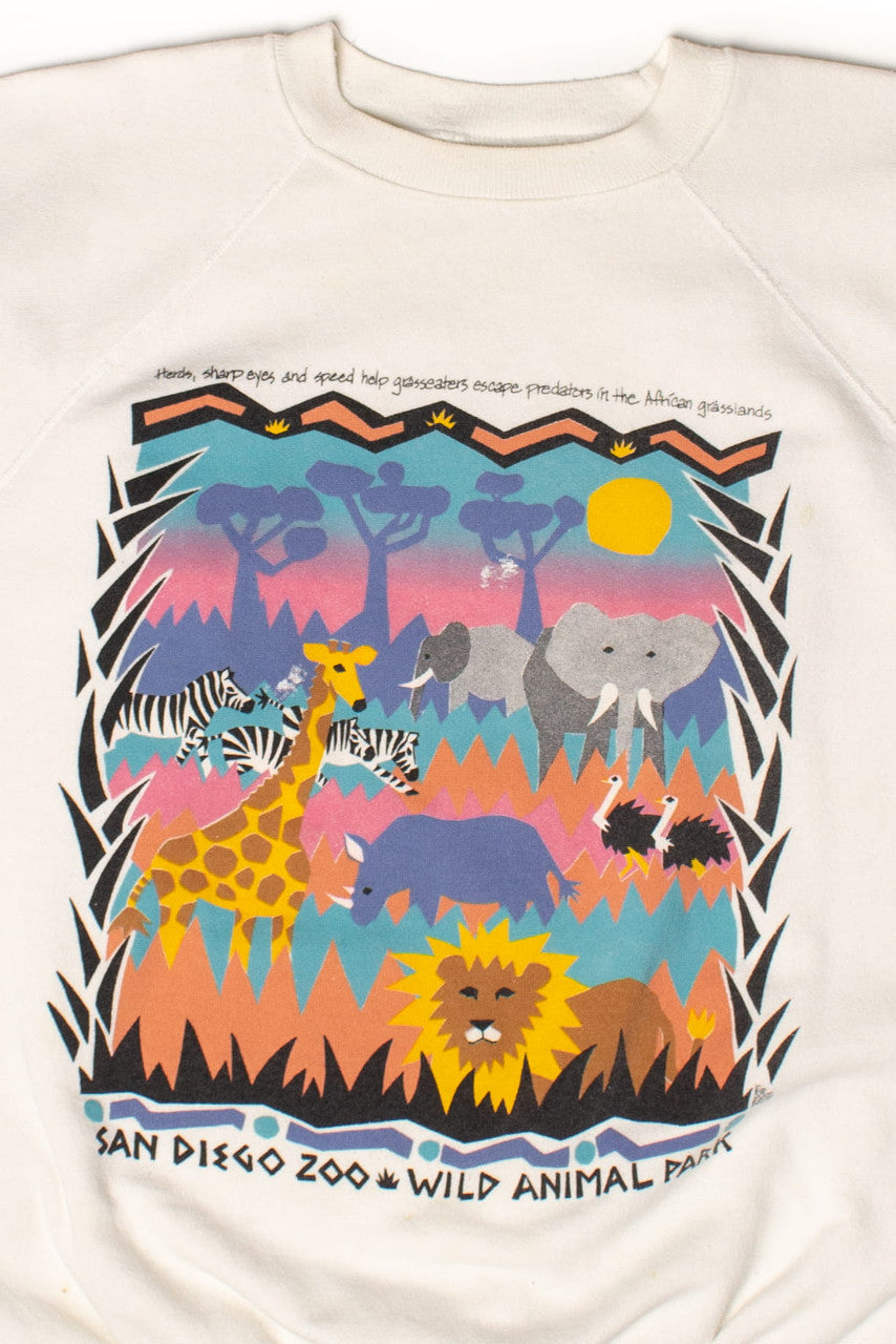 Vintage San Diego Zoo Sweatshirt (1990s)