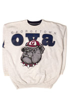 Vintage Spell Out Georgetown Hoyas Sweatshirt (1990s)