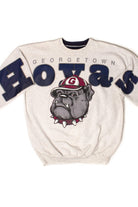 Vintage Spell Out Georgetown Hoyas Sweatshirt (1990s)