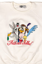 Vintage Looney Tunes "That's All Folks!" Sweatshirt (1990s)