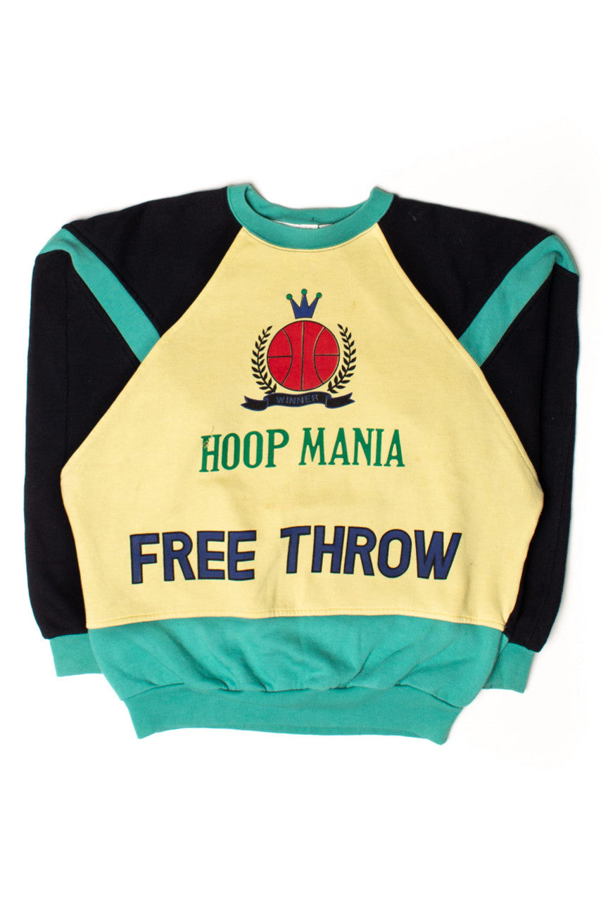Vintage Hoop Mania Free Throw Sweatshirt (1980s)