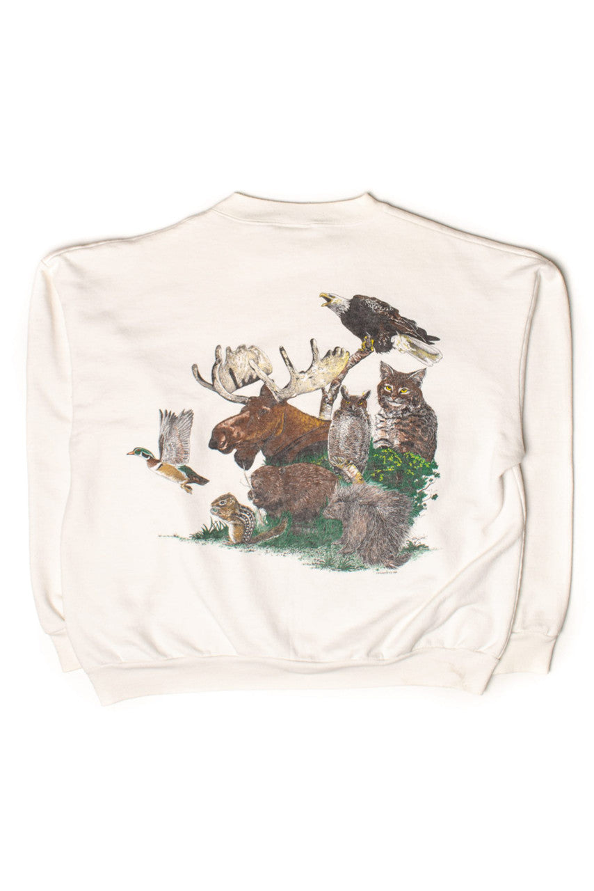 Vintage Cabot Trail Nova Scotia Sweatshirt (1989)