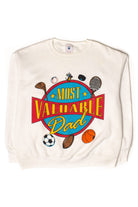 Vintage Most Valuable Dad Sweatshirt (1990s)
