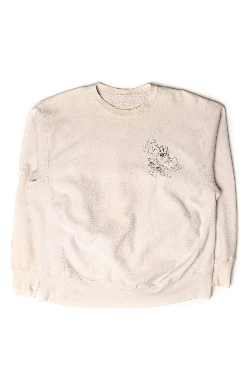 Vintage WB Animation Art Taz Sweatshirt (1990s)
