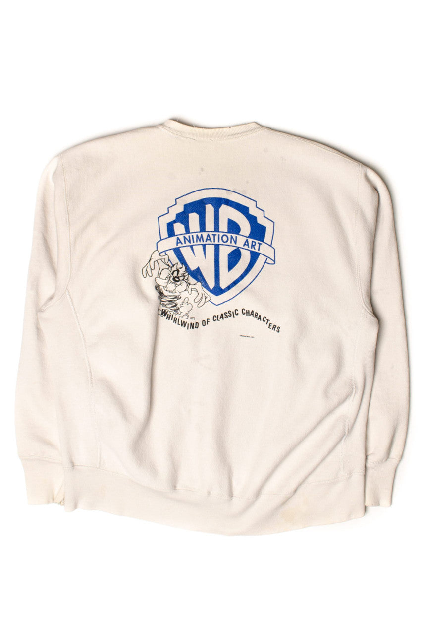 Vintage WB Animation Art Taz Sweatshirt (1990s)