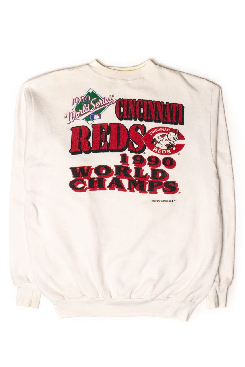 Vintage Cincinnati Reds World Series Champs Sweatshirt (1990)