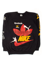 Vintage Bootleg Nike/Adidas/Fila/Reebok Sweatshirt (1990s)
