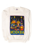Vintage Moscow St. Basil's Cathedral Sweatshirt (1980s)