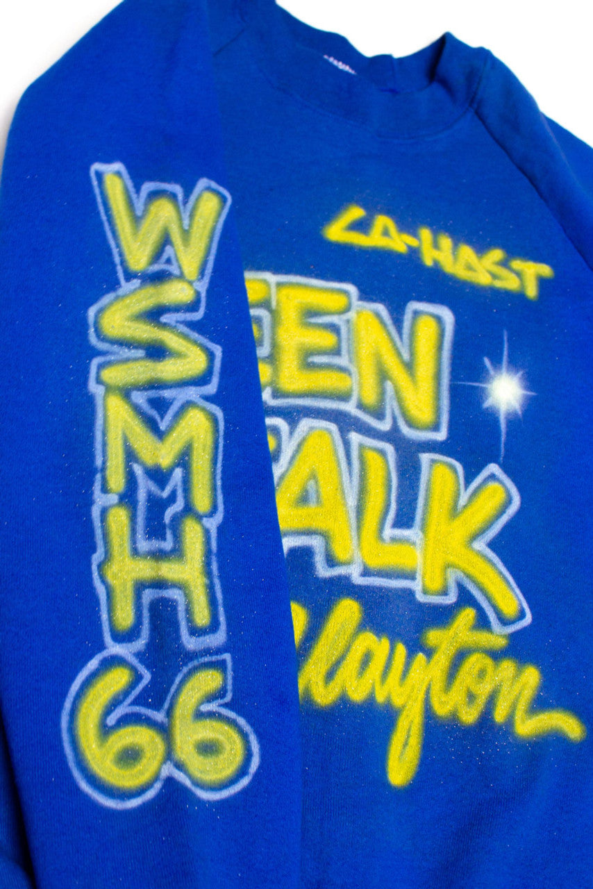 Vintage Airbrushed Teen Talk Sweatshirt (1990s)