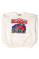Vintage Sizzler Santa Monster Truck Sweatshirt (2000s)