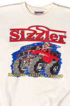 Vintage Sizzler Santa Monster Truck Sweatshirt (2000s)