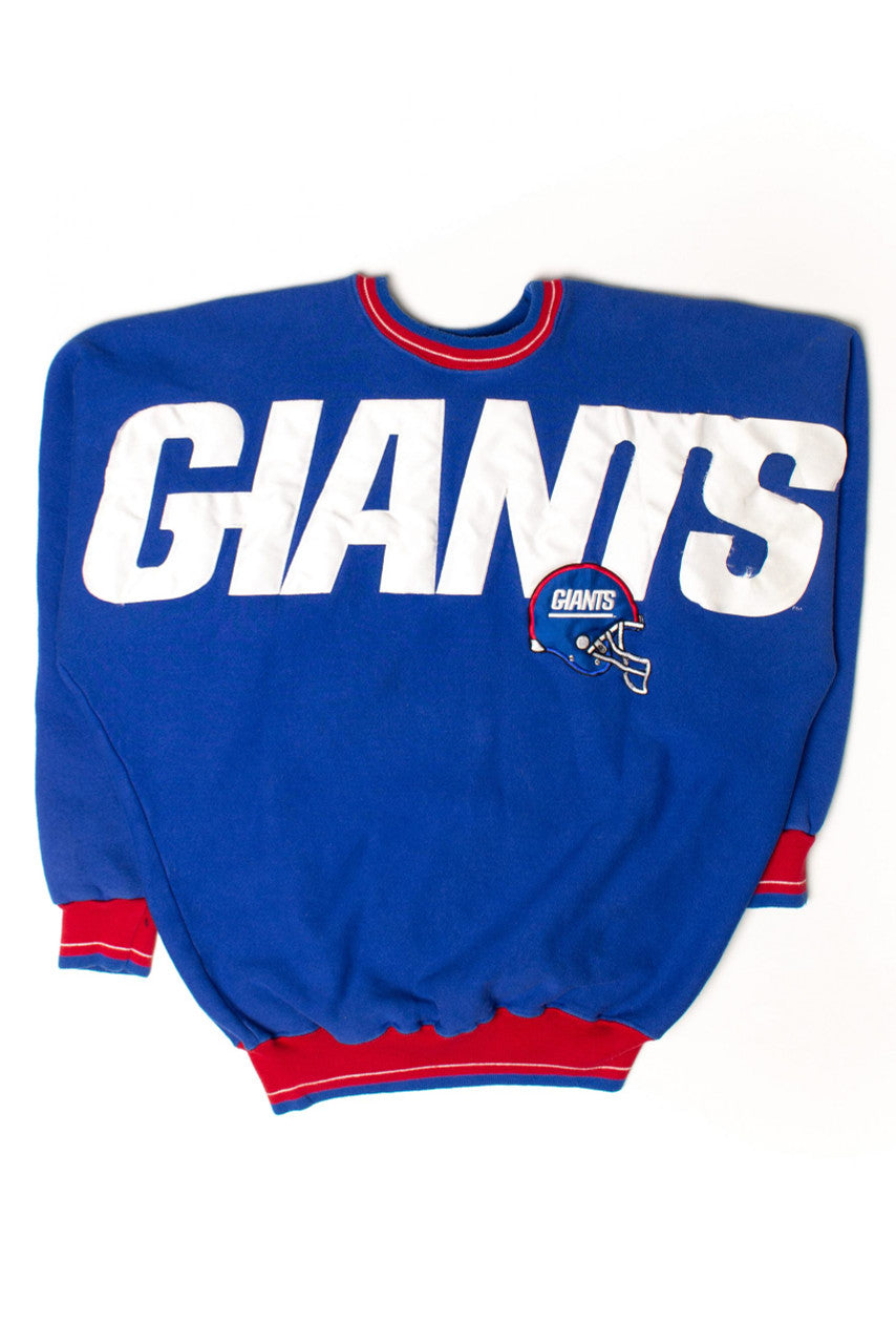 Vintage New York Giants Spell Out Sweatshirt (1990s)