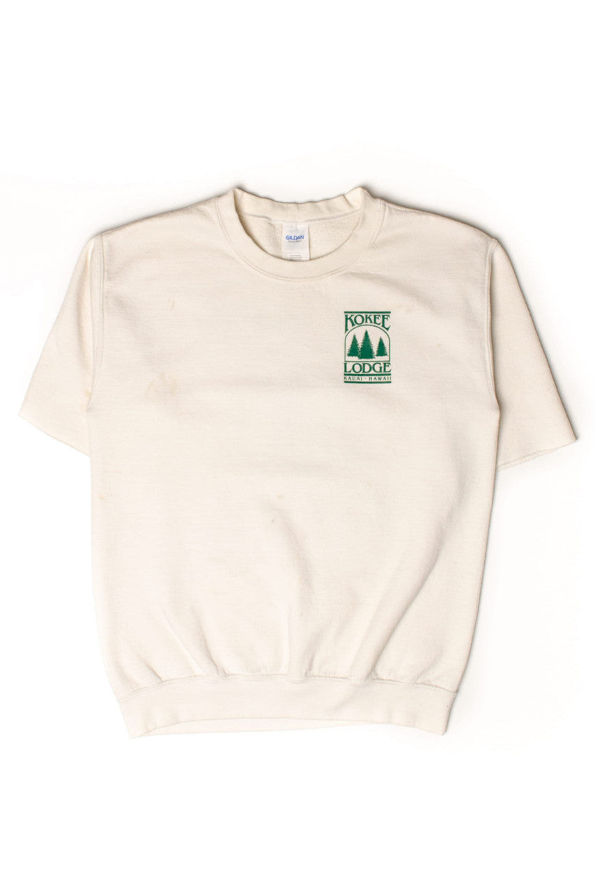 Vintage Kokee Lodge Short Sleeve Sweatshirt (2000s)