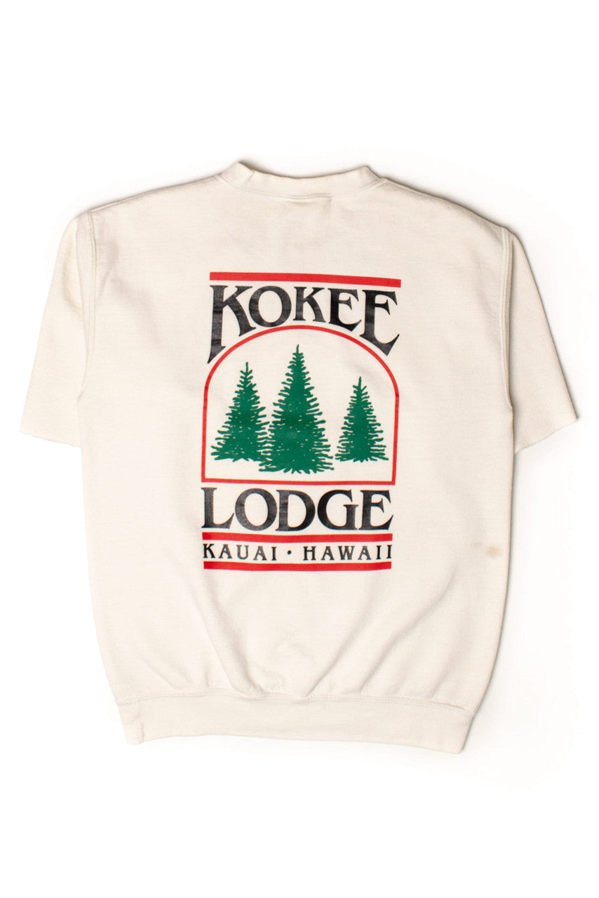 Vintage Kokee Lodge Short Sleeve Sweatshirt (2000s)