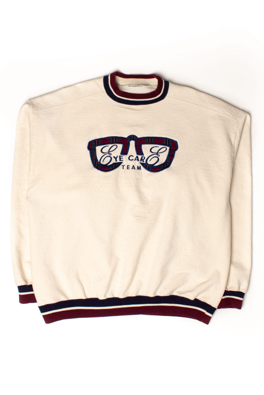 Vintage Eye Care Team Sweatshirt (1990s)