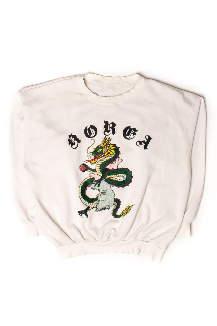 Vintage Korea Dragon Sweatshirt (1990s)