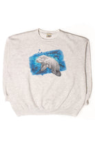 Vintage Sea World Manatees Sweatshirt (1990s)