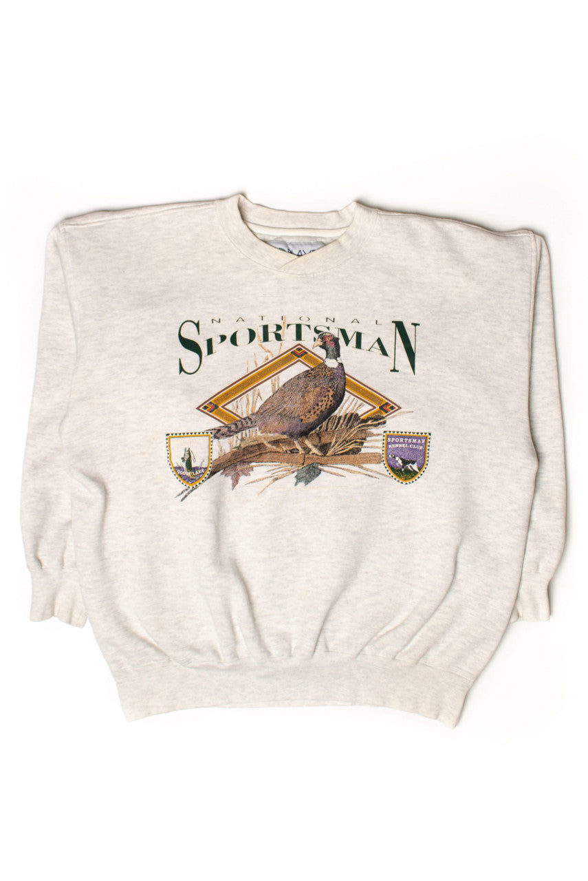 Vintage National Sportsman Pheasant Sweatshirt (1990s)