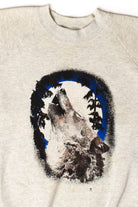 Vintage Howling Wolf Sweatshirt (1990s)