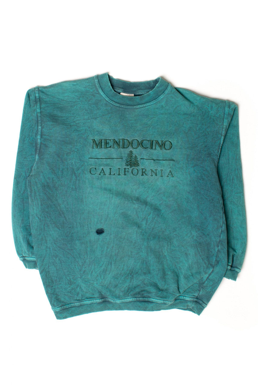 Vintage Stone Wash Mendocino California Sweatshirt (1990s)