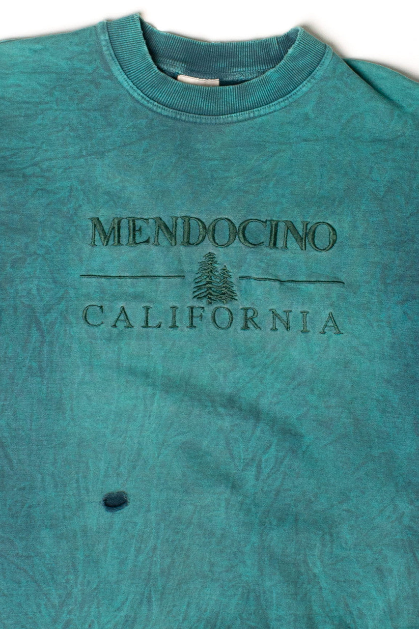 Vintage Stone Wash Mendocino California Sweatshirt (1990s)