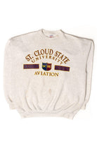 Vintage St. Cloud State University Aviation Sweatshirt (1990s)