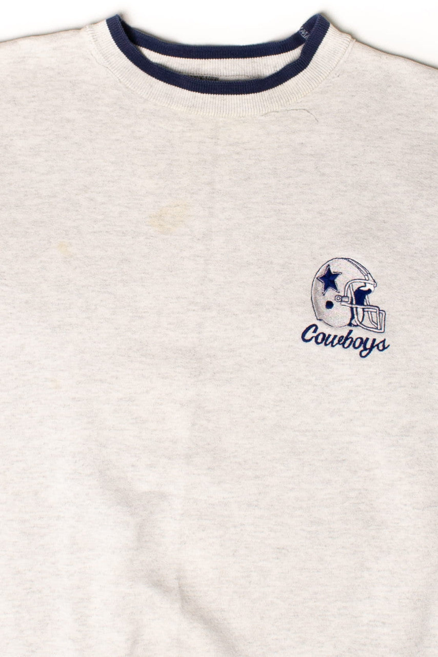 Vintage Embroidered Dallas Cowboys Sweatshirt (1990s) 1