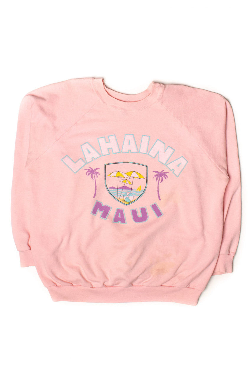 Vintage Lahaina Maui Sweatshirt (1980s)
