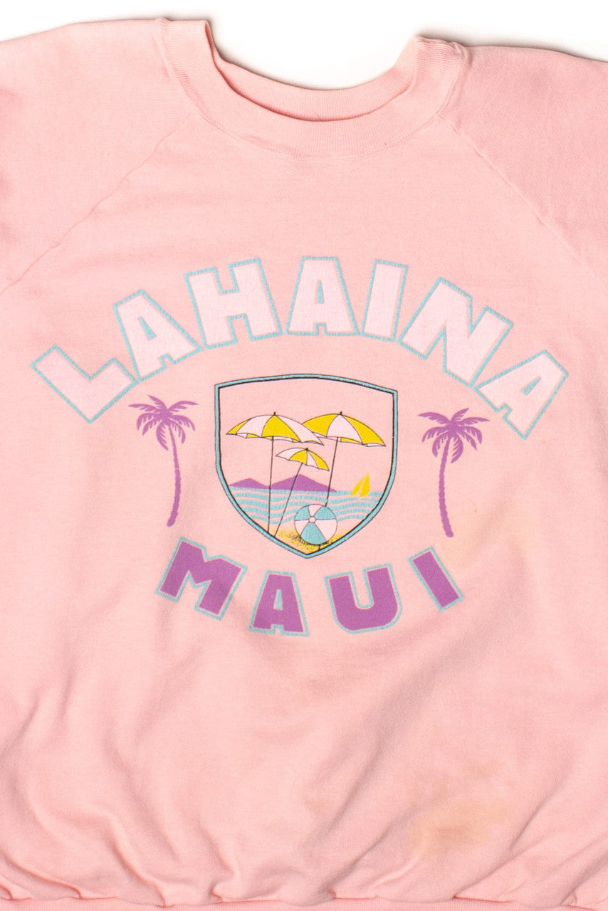 Vintage Lahaina Maui Sweatshirt (1980s)