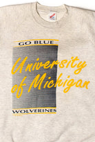 Vintage University Of Michigan Go Blue Sweatshirt (1990s)