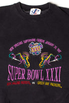 Vintage Embroidered Super Bowl XXXI Sweatshirt (1997)