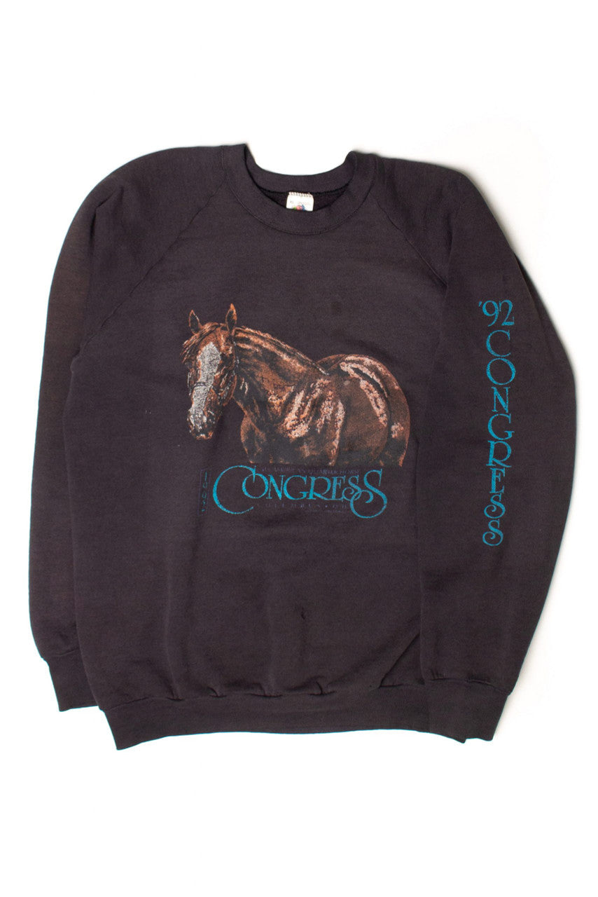 Vintage Horse Congress Sweatshirt (1992)