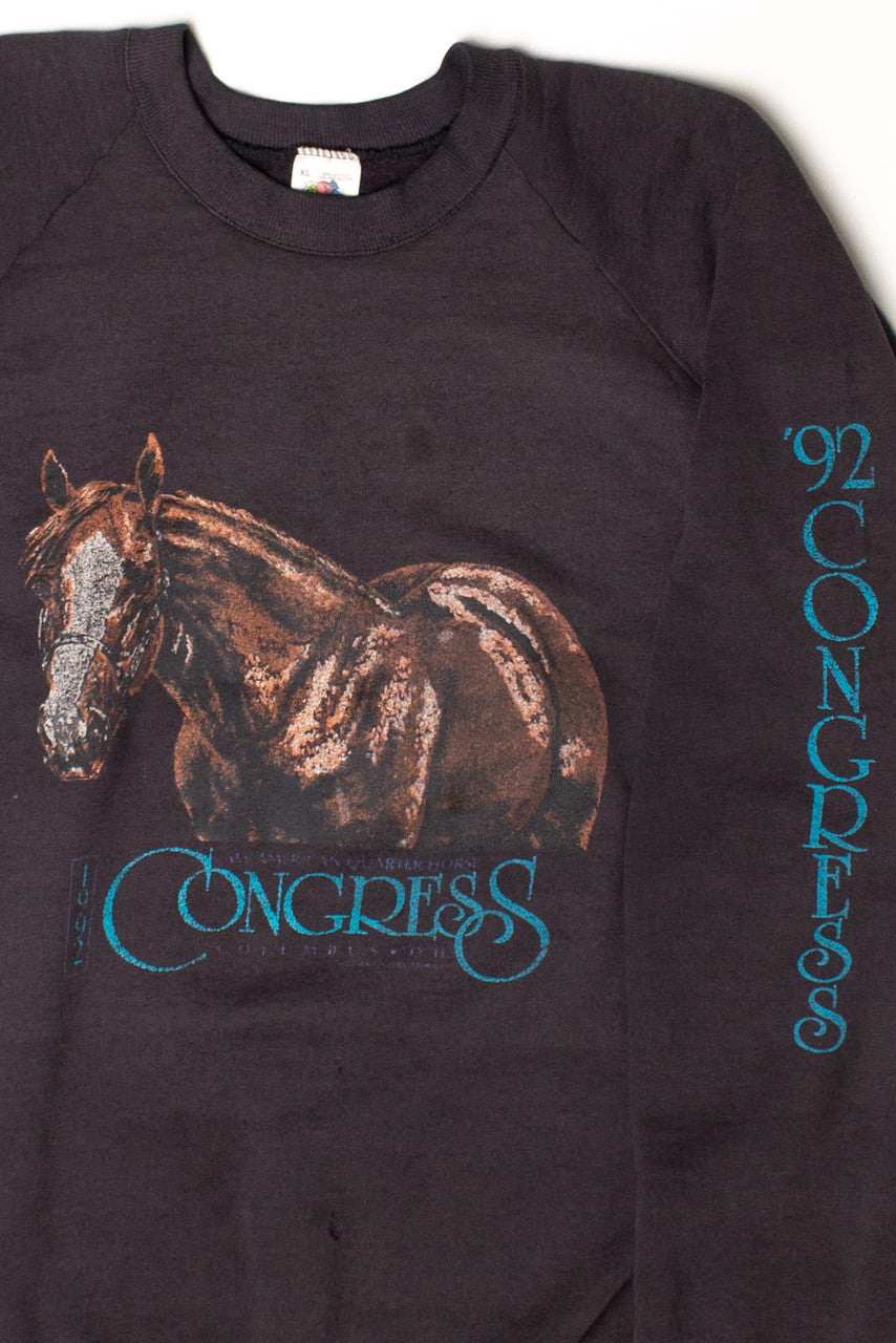 Vintage Horse Congress Sweatshirt (1992)