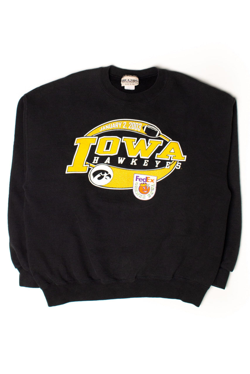 Iowa Hawkeyes Orange Bowl Sweatshirt (2003)