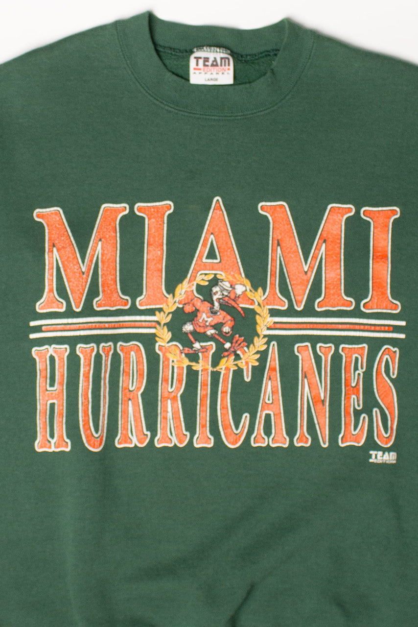Vintage Miami Hurricanes Sweatshirt (1990s) 2