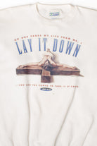 Vintage Lay It Down Jesus Sweatshirt (1990s)