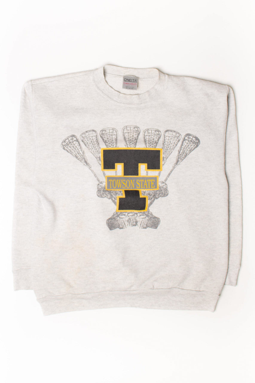 Vintage Towson State Lacrosse Sweatshirt (1990s)