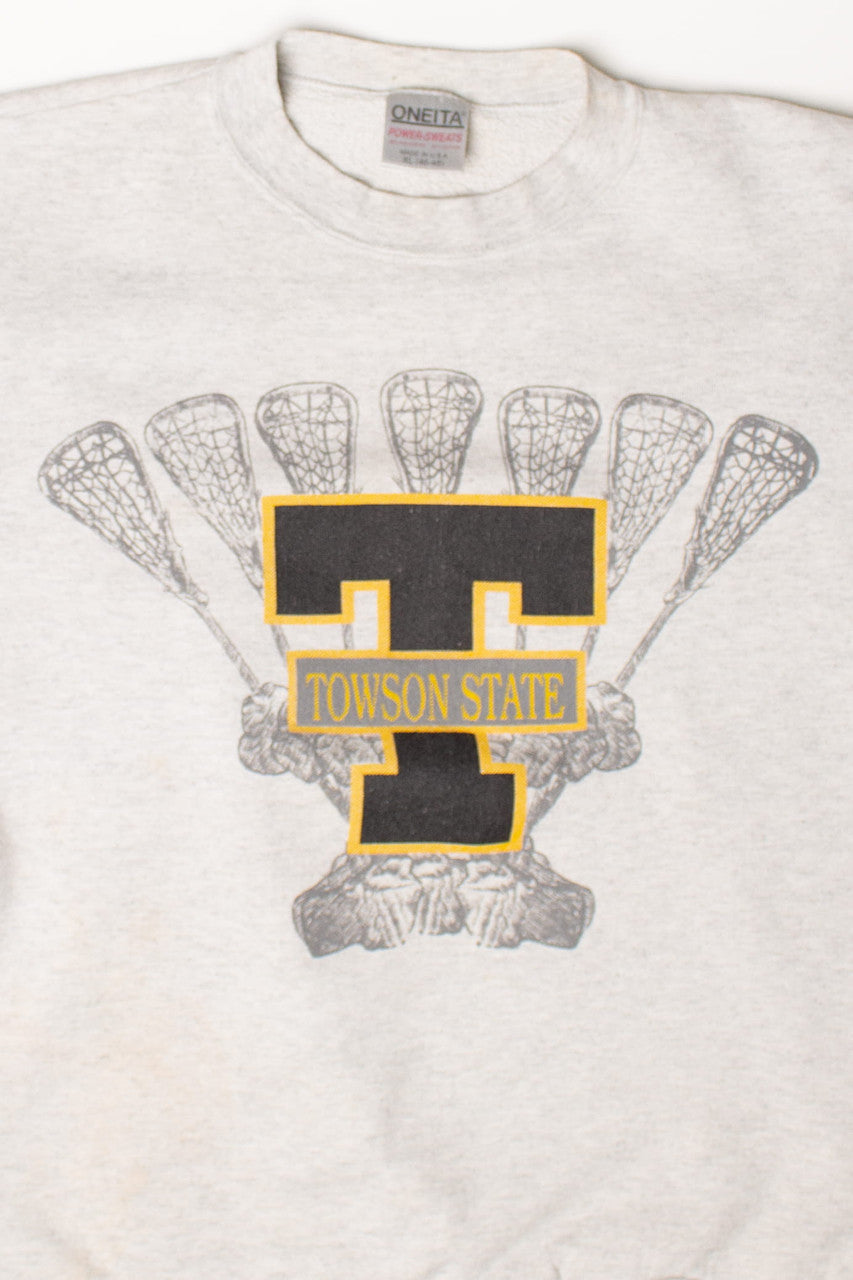 Vintage Towson State Lacrosse Sweatshirt (1990s)