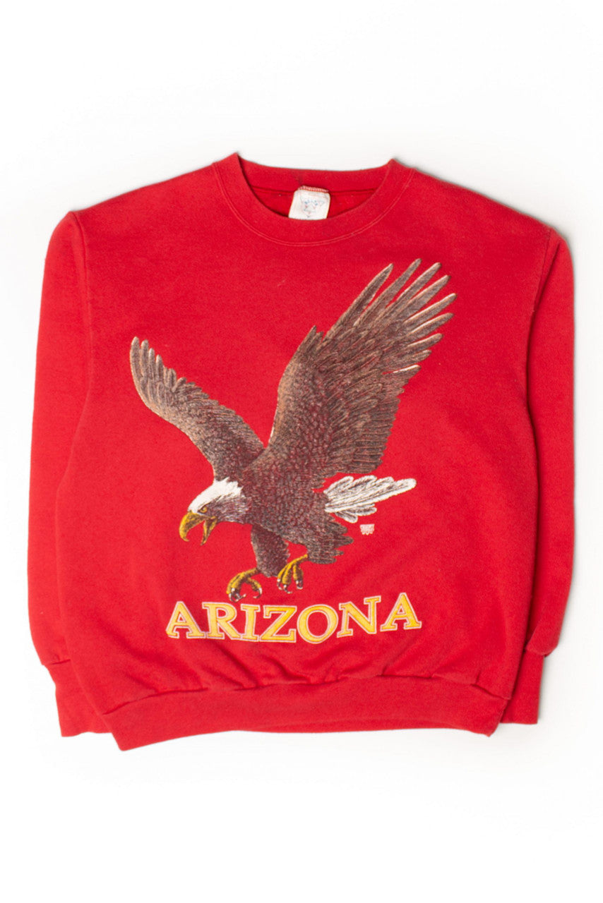 Vintage Arizona Bald Eagle Sweatshirt (1990s)