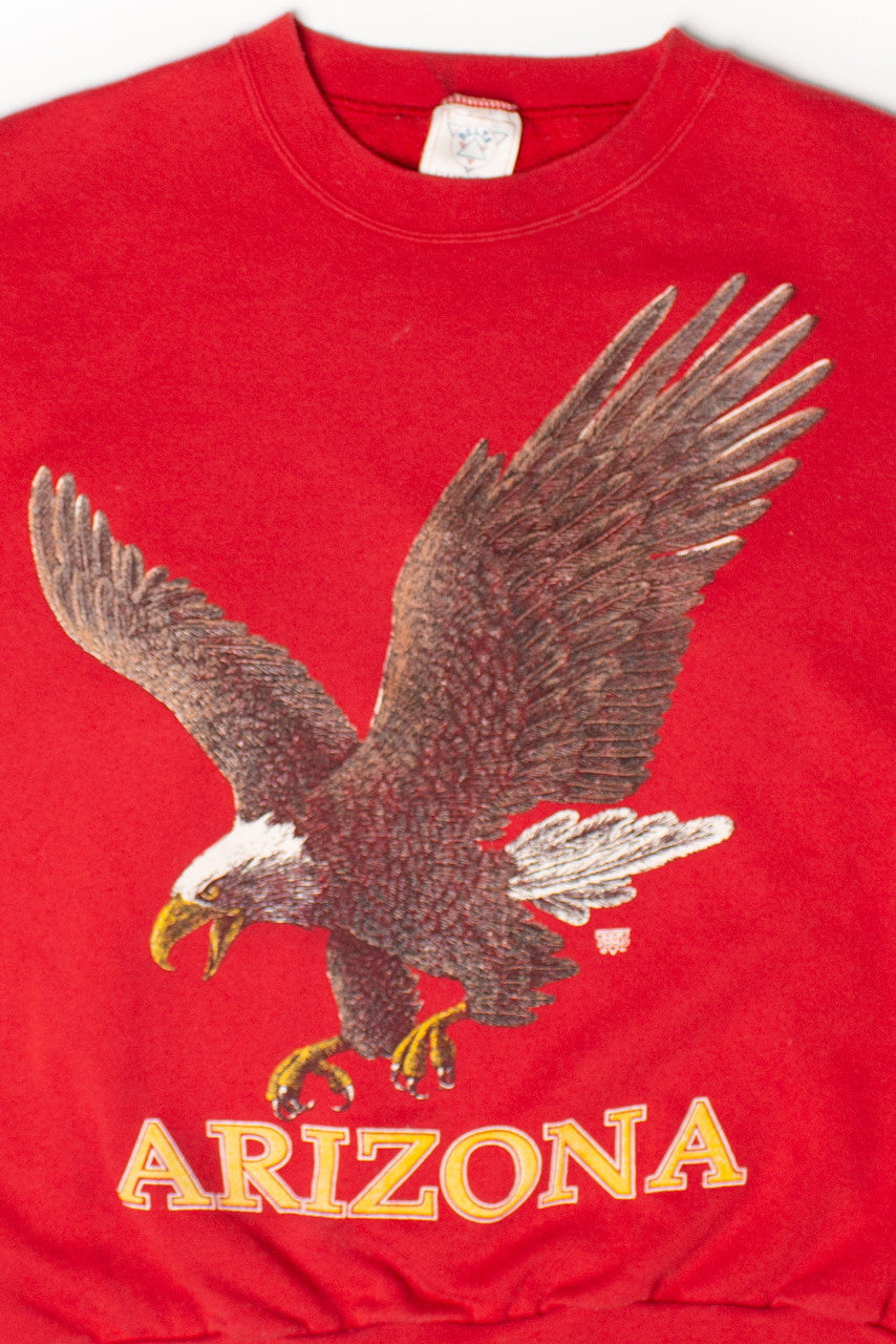 Vintage Arizona Bald Eagle Sweatshirt (1990s)