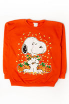Vintage Snoopy Halloween Candy Sweatshirt (1990s)