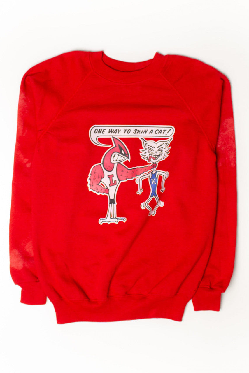 Vintage Louisville vs. Kentucky Sweatshirt (1980s)