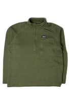 Green Patagonia Half Zip Pullover (2000s)