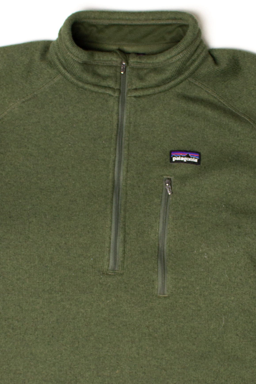 Green Patagonia Half Zip Pullover (2000s)