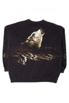 Vintage International Wolf Center Sweatshirt (1990s)