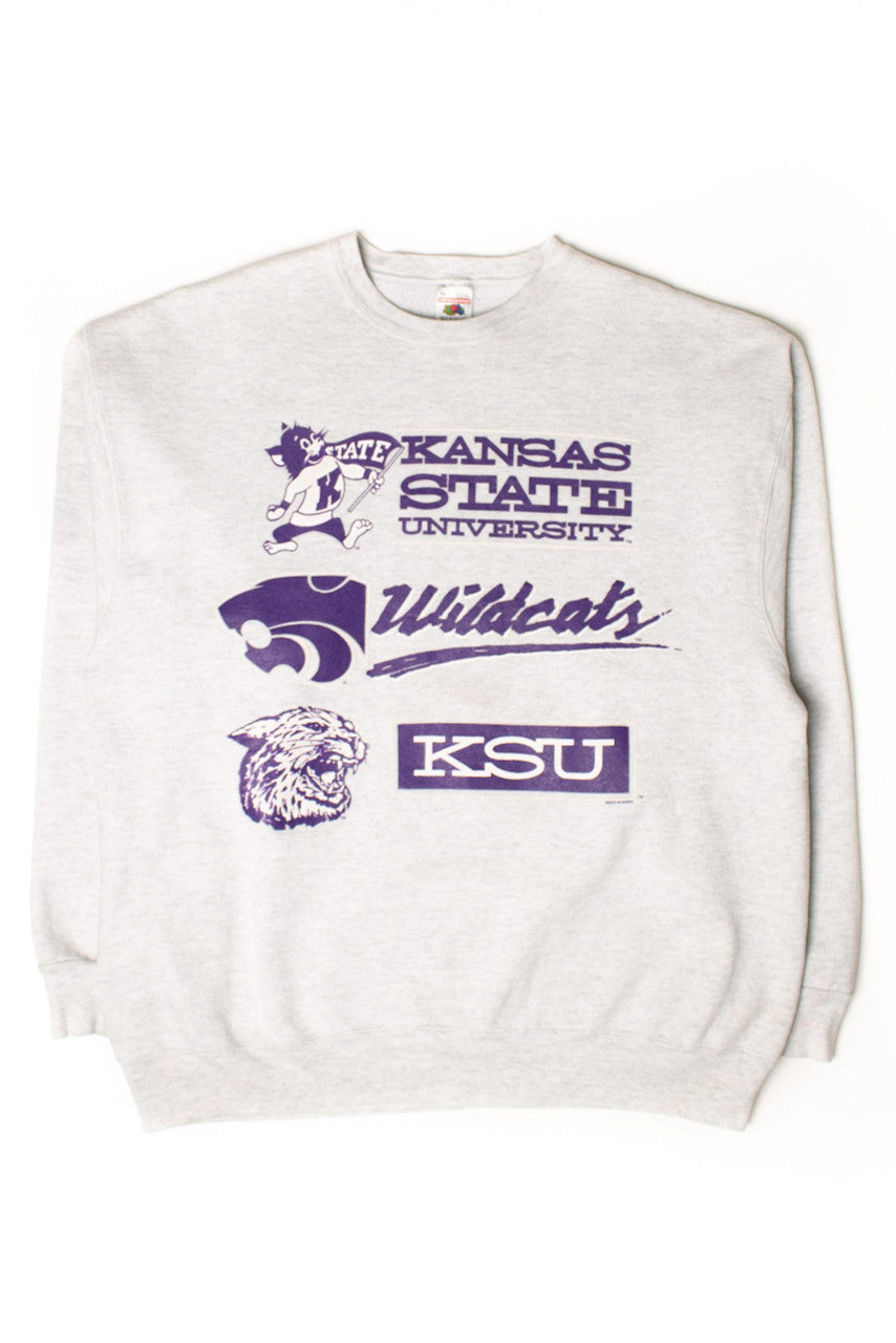 Vintage Kansas State University Wildcats Sweatshirt (1990s)