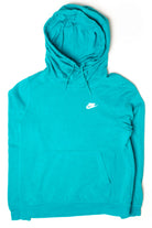 Teal Nike Cowl Neck Hoodie (2000s)